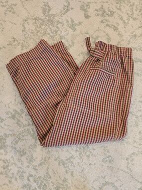 BDG Multicolor Gingham Barrel Pants